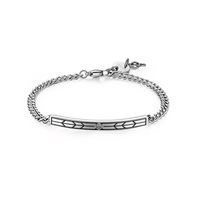 Bracciale Sagapo Uomo Proud in Acciaio SPD13